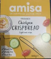 Mängden socker i Organic Chickpea crispbread