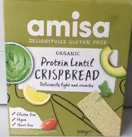 Mängden socker i Protein lentil crispbread