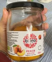 Mängden socker i Peach halves