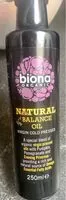 Mängden socker i Natural balance oil