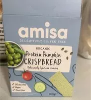 Mängden socker i Organic protein pumpkin crisbread
