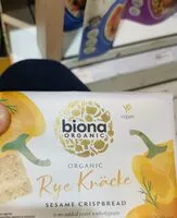 Mängden socker i Sesame crispbread