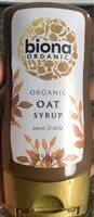 Mängden socker i Organic oat syrup
