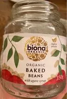 Mängden socker i Organic baked beans
