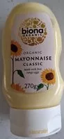 Mängden socker i Organic mayonnaise classic