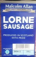 Mängden socker i Lorne Sausage