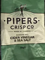 Mängden socker i Burrow Hill Cider Vinegar and Sea Salt Crisps
