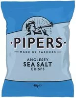 Mängden socker i Pipers Anglesey sea salt crisps
