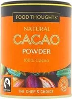 Mängden socker i Organic cacao powder
