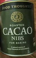 Mängden socker i Thoughts Natural 100% Cacao Nibs