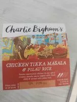 Mängden socker i Chicken Tikka Masala and Pilau Rice