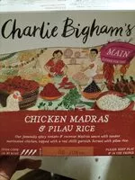 Mängden socker i chicken madras and pilau rice