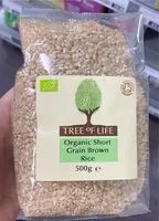 Mängden socker i Organic Short Grain Brown Rice