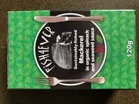 Mängden socker i Mackerel in organic spinach and seaweed sauce