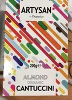 Mängden socker i Artysan - Almond organic cantuccini