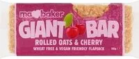 Mängden socker i Ma Baker Giant Bar Rolled Oats & Cherry