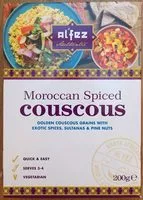 Mängden socker i Couscous Aux épices