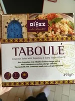 Mängden socker i Taboulé : aux tomates et à l'huile d'olive vierge extra