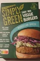 Mängden socker i Easy Mix Veggie Burgers moroccan spiced