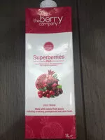 Mängden socker i Company Superberries Red Juice Drink