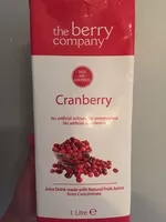 Mängden socker i Cranberry