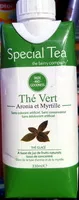 Mängden socker i Thé vert aronia et myrtille