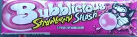 Mängden socker i Bubblicious Strawberry Splash X18