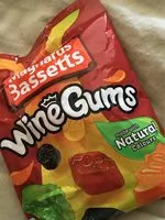 Mängden socker i Wine Gums 190G