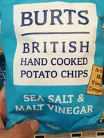 Mängden socker i Burts Sea Salt & Malted Vinegar Potato Chips