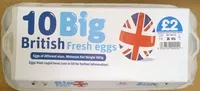 Mängden socker i 10 Big British Eggs