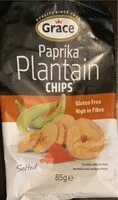 Mängden socker i Paprika plantain chips