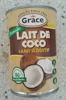 Mängden socker i Lait de coco
