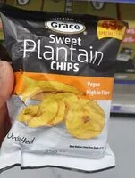 Mängden socker i Sweet plantain chips