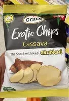 Mängden socker i Exotic Cassava Chips