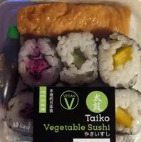 Mängden socker i Vegetable Sushi