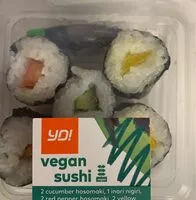 Mängden socker i Vegan sushi