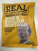 Mängden socker i Handcooked ham & english mustard Flavour potato crips