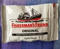 Mängden socker i FISHERMAN'S FRIEND ORIGINAL