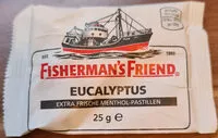 Mängden socker i Fisherman's Friend, Eukalyptus