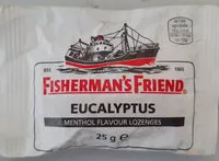 Mängden socker i Fisherman's Friend Eukalyptus