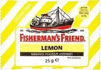 Mängden socker i Lemon Menthol Flavour Lozenges