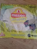 Mängden socker i Mini Wraps (Wheat & White)