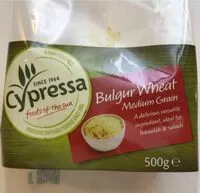 Mängden socker i Bulgur Wheat Medium Grain