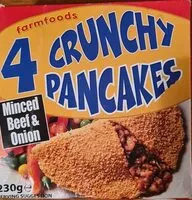 Mängden socker i 4 Minced Beef and Onion Crunchy Pancakes