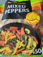 Mängden socker i Mixed Peppers