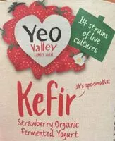 Mängden socker i Kefir strawberry