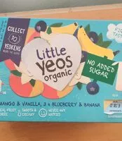 Mängden socker i Little Yeos Organic