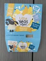 Mängden socker i Little Yeos Organic Banana & Custard
