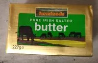 Mängden socker i Pure Irish Salted Butter