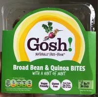 Mängden socker i Broad Bean and Quinoa Bites